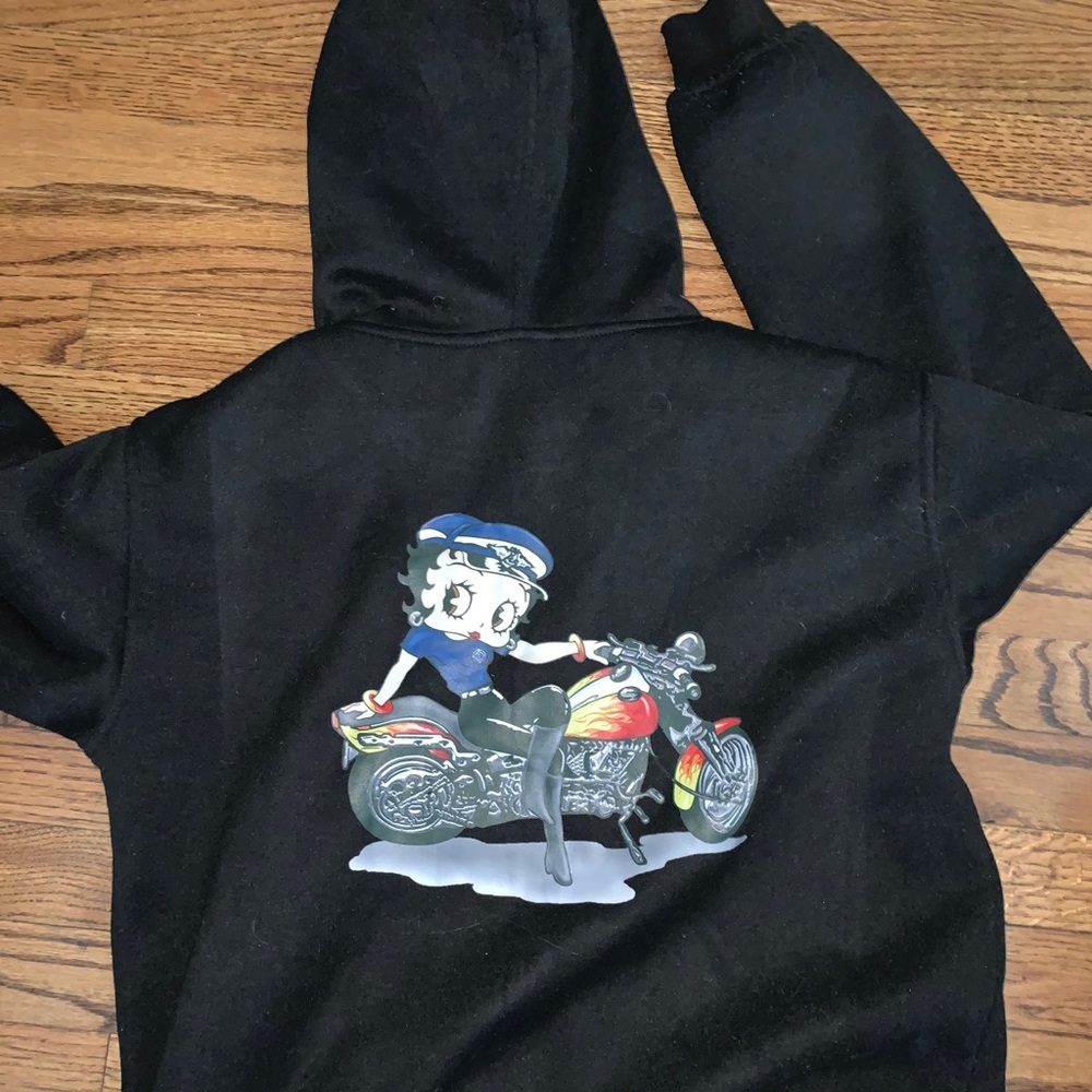 Betty boop zip up